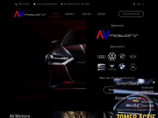 › Voir plus d'informations : AVmotors Genk
