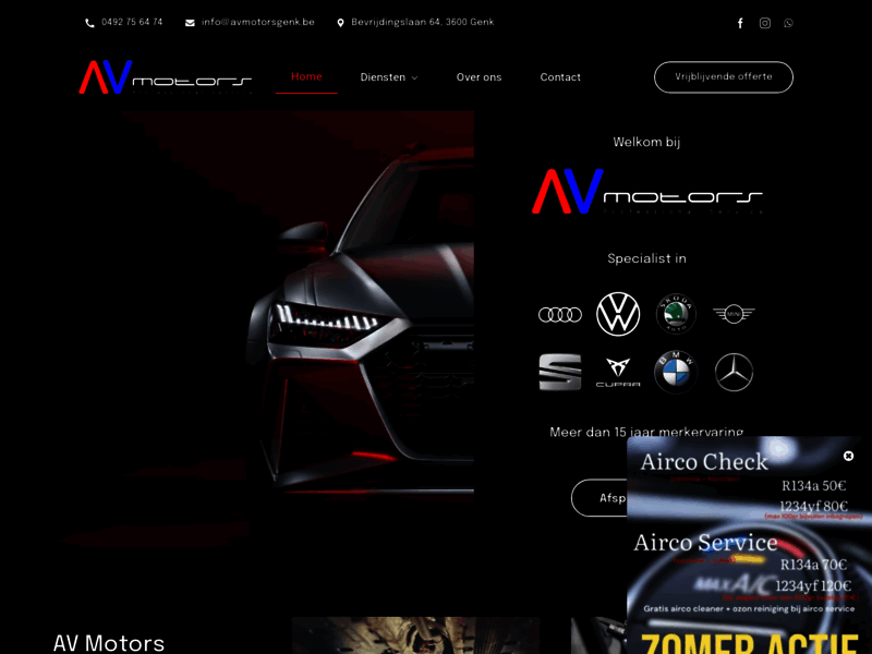 › Voir plus d'informations : AVmotors Genk