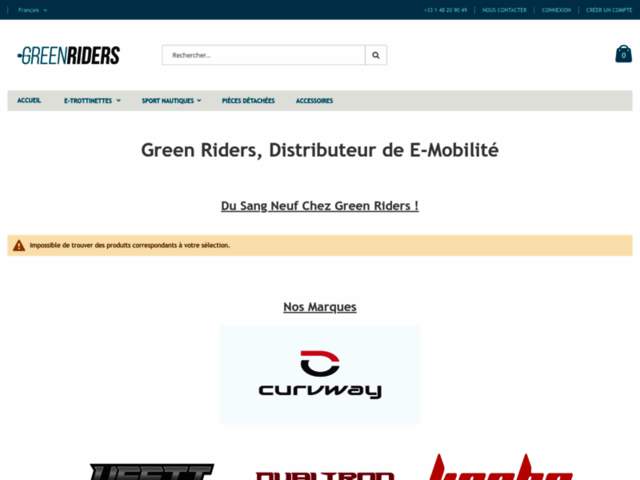 › Voir plus d'informations : Green Riders - Atelier de Réparation - Trottinettes & Vélos électriques - LES MOINS CHERS D'IDF SANS RDV