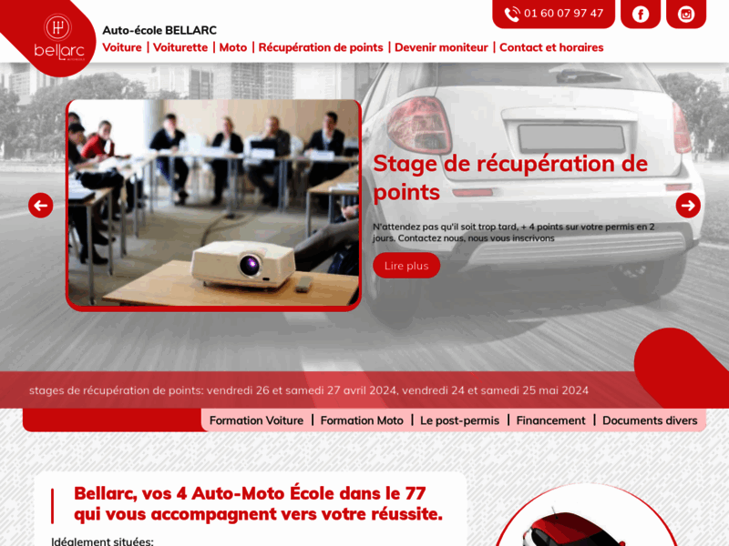 › Voir plus d'informations : Auto-Moto School Bellarc