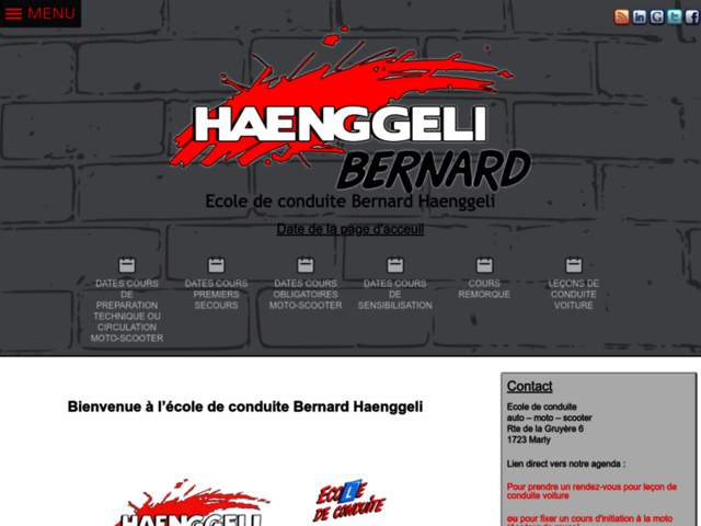 › Voir plus d'informations : School Of Driving Bernard Haenggeli