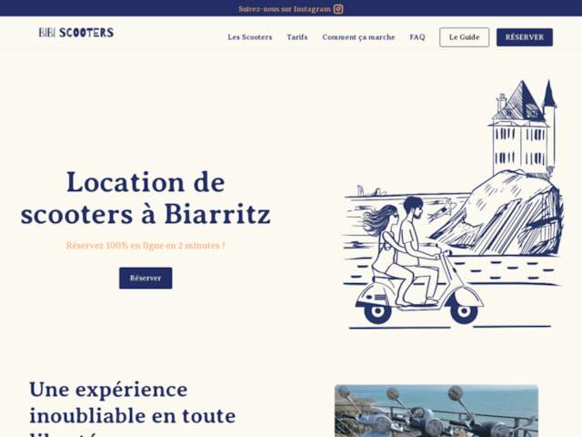 Bibi Scooters - Location Scooter Biarritz