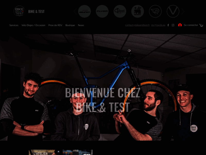 › Voir plus d'informations : BIKE & TEST