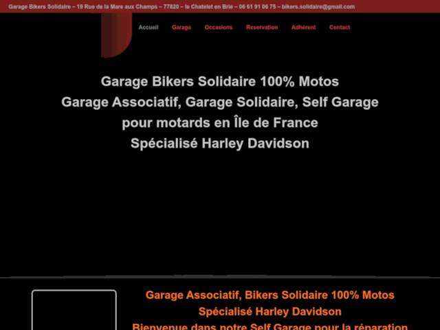 Garage Solidaire Harley Davidson