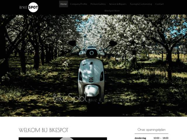 › Voir plus d'informations : BikeSpot Scootershop