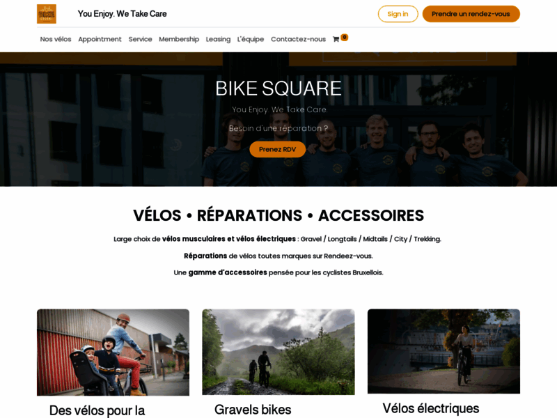 › Voir plus d'informations : Bike Square Brussels