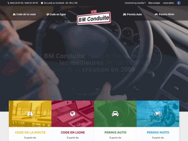 › Voir plus d'informations : Bm Conduite