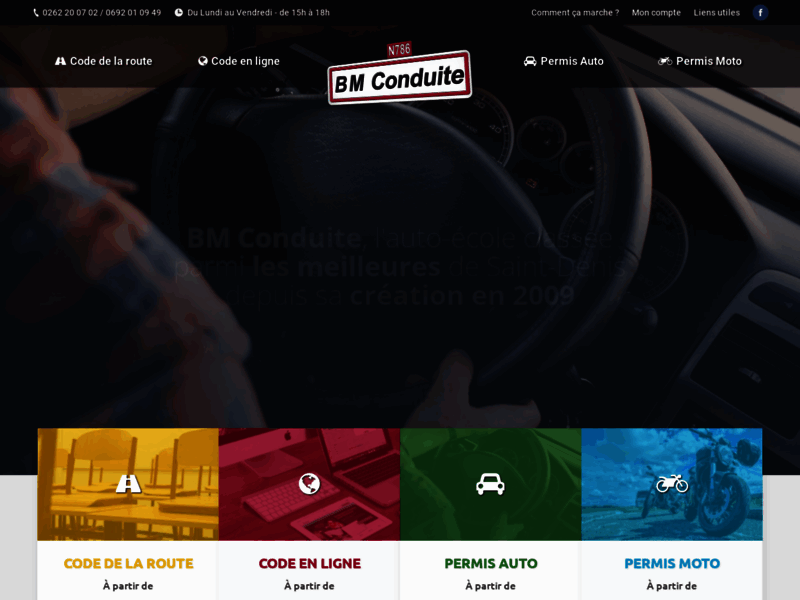 › Voir plus d'informations : Bm Conduite