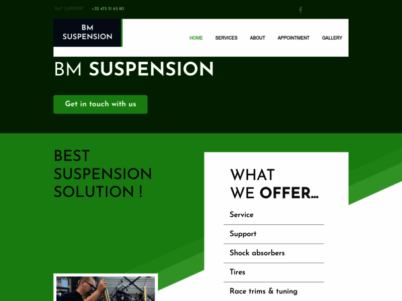 › Voir plus d'informations : BM suspension