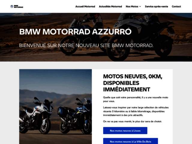 › Voir plus d'informations : Azzurro BMW Motorrad Juvisy