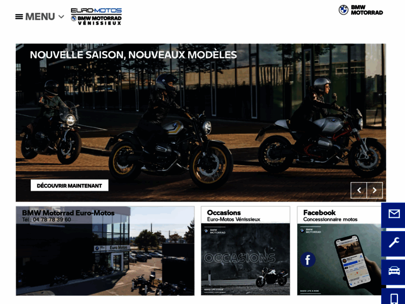 › Voir plus d'informations : Euro-Motos Vénissieux - BMW Motorrad