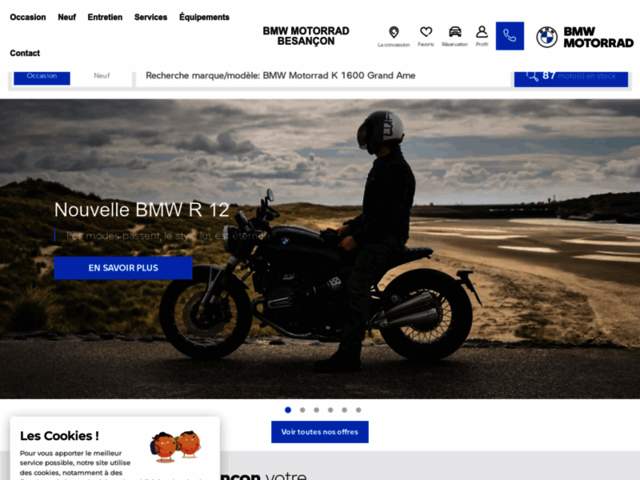 › Voir plus d'informations : BMW Motorrad Besançon - HESS Automobile