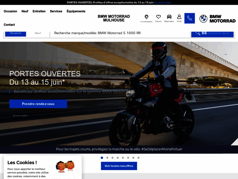 › Voir plus d'informations : BMW Motorrad Mulhouse - Flat & Ride