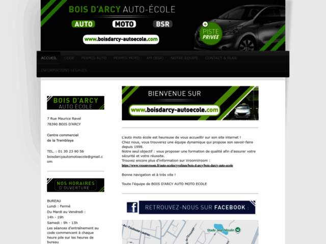 › Voir plus d'informations : Bois D'arcy Driving School