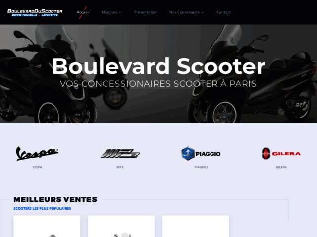 › Voir plus d'informations : BOULEVARD SCOOTER LAFAYETTE PIAGGIO