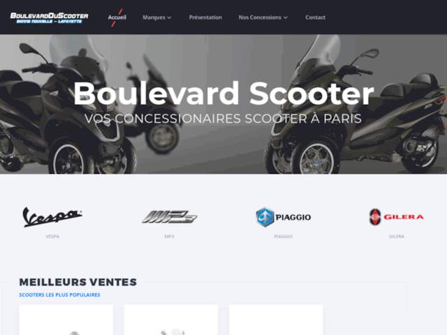 BOULEVARD SCOOTER LAFAYETTE PIAGGIO