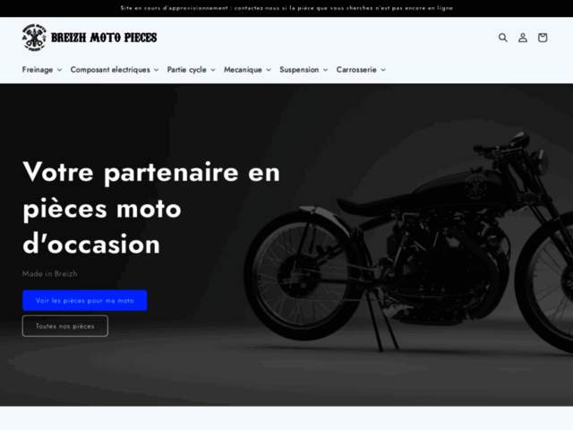 › Voir plus d'informations : Breizh Moto Pièces