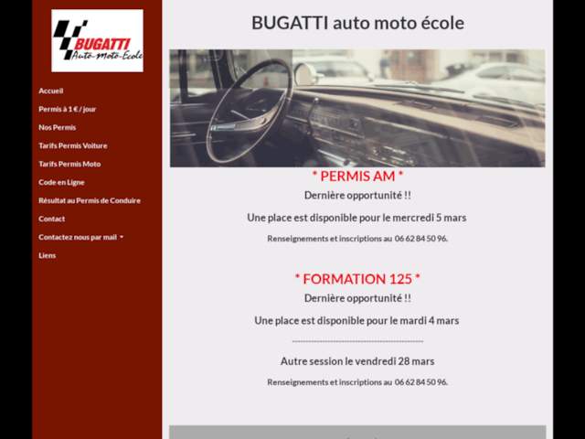 Auto Moto Ecole Bugatti