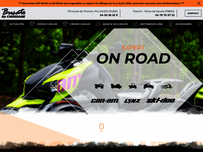 › Voir plus d'informations : BUSATO BY CHOSSADE - PORTE DE SAVOIE