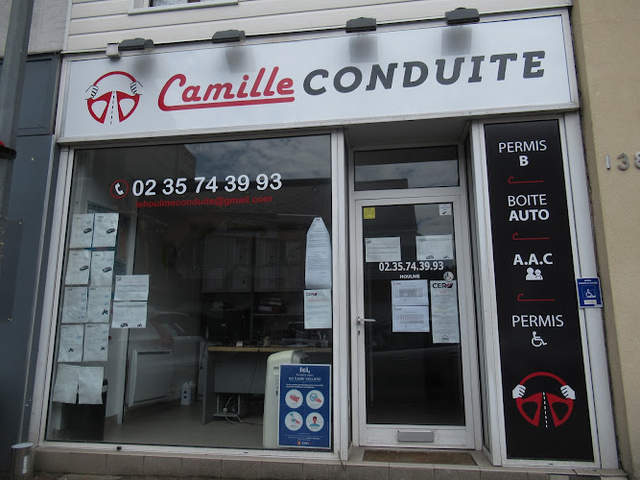 Camille Driving Le Houlme