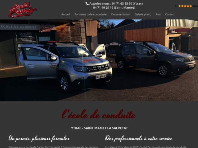 › Voir plus d'informations : Cantal Permis
