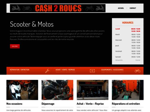 › Voir plus d'informations : Cash 2 Roues SA