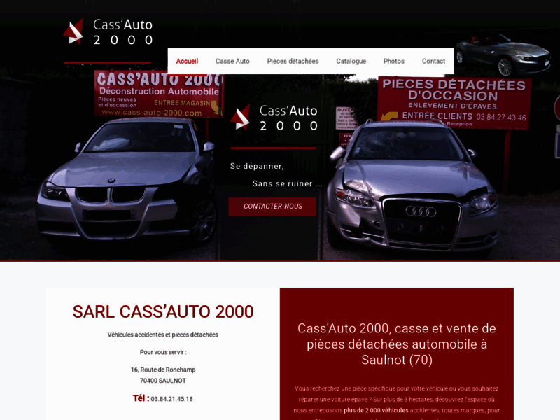 › Voir plus d'informations : Cass'Auto 2000