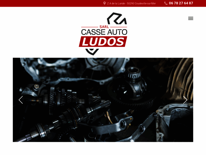 › Voir plus d'informations : Casse Auto Ludos