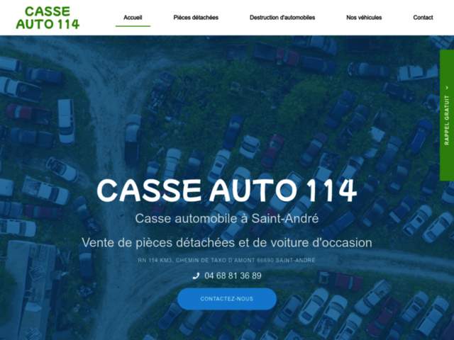 › Voir plus d'informations : Casse Auto 114