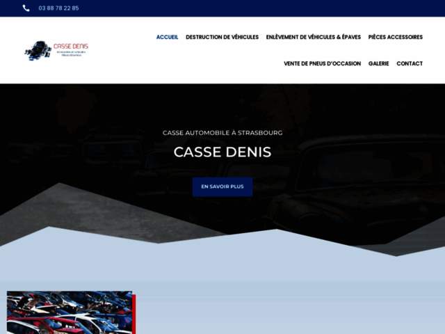 › Voir plus d'informations : CASSE DENIS