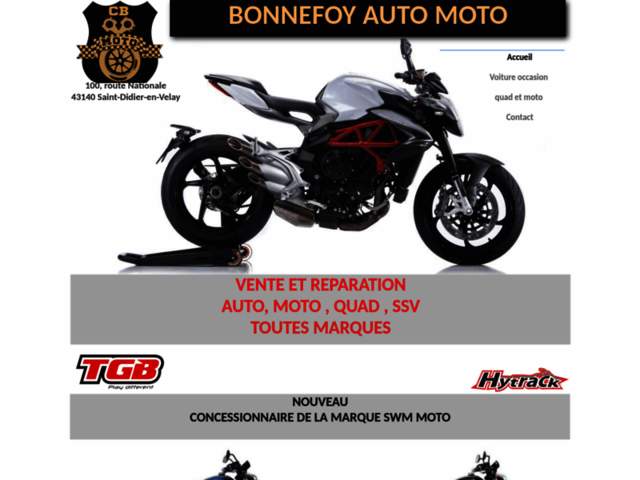 › Voir plus d'informations : Garage Bonnefoy Auto Moto