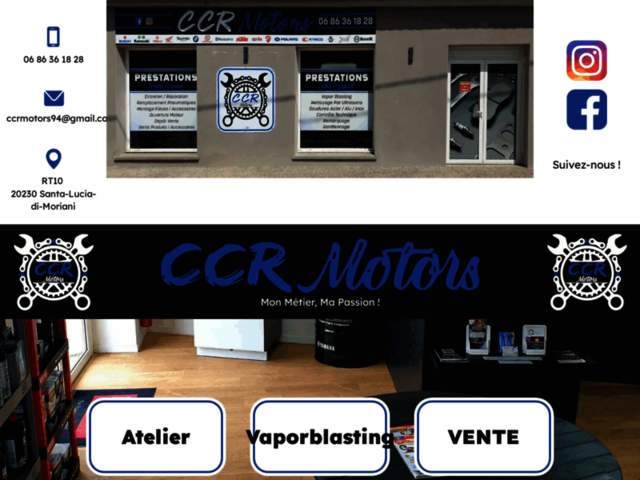 › Voir plus d'informations : CCR Motors