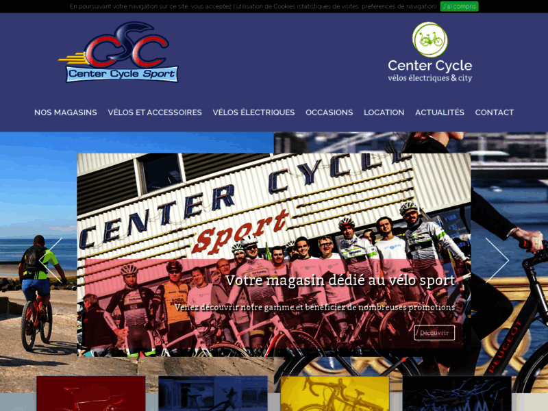 › Voir plus d'informations : Center Cycle Sport