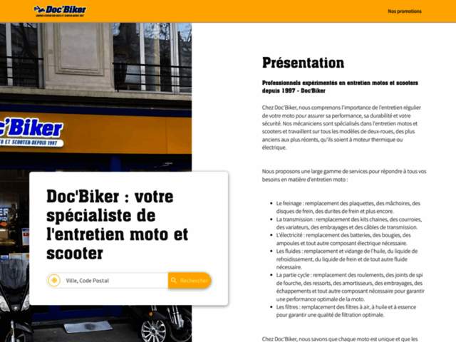 › Voir plus d'informations : Doc'Biker