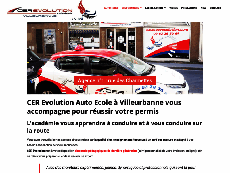 › Voir plus d'informations : CER EVOLUTION