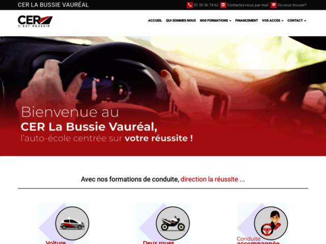 › Voir plus d'informations : C.e.r De Vauréal