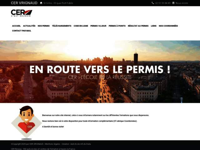 › Voir plus d'informations : Cer Vrignaud Auto Moto Ecole