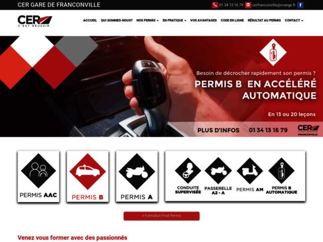 › Voir plus d'informations : Driving School Cer Franconville