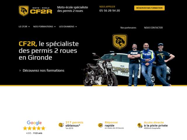 CF2R - Moto-école - Bordeaux