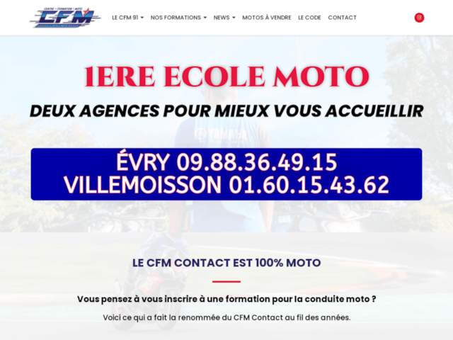 CENTRE DE FORMATION MOTO