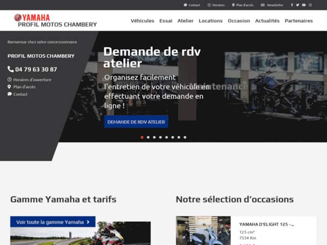 Profile Yamaha Motorcycles Chambery