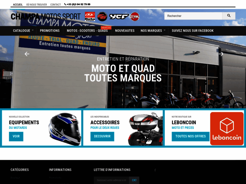 › Voir plus d'informations : Champa Motorcycles Sports