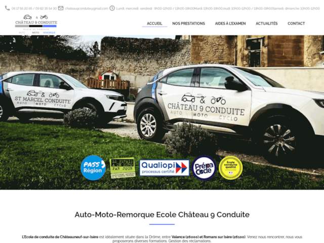 Chateau 9 Driving Auto-Moto-Remorque School