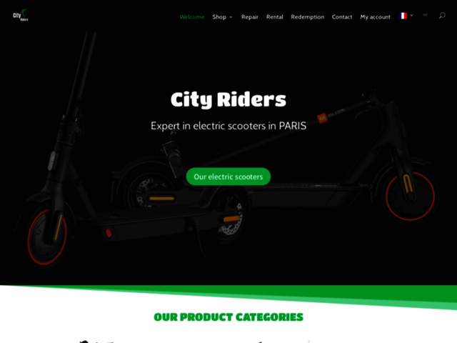 › Voir plus d'informations : City-Riders - Trottinettes électriques (Vente & Réparation)