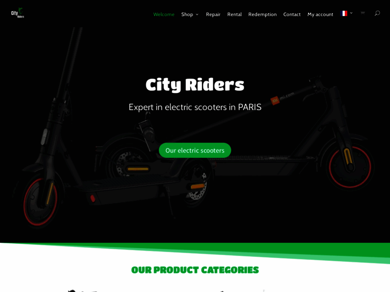 › Voir plus d'informations : City-Riders - Trottinettes électriques (Vente & Réparation)