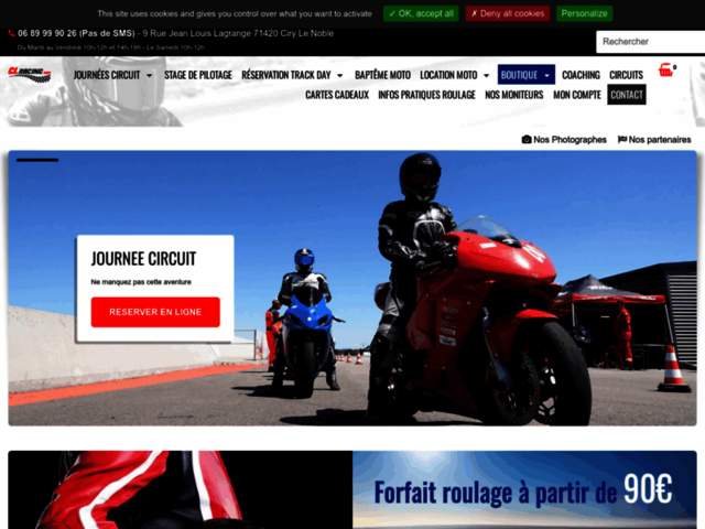 › Voir plus d'informations : CL Racing