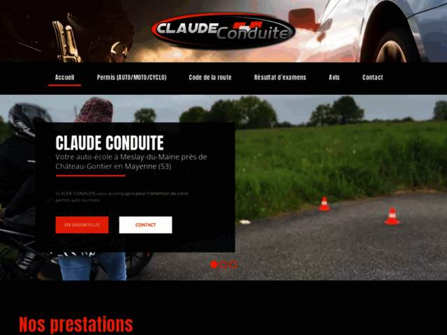 › Voir plus d'informations : Claude Conduite- Auto Moto School Laval - Mayenne 53