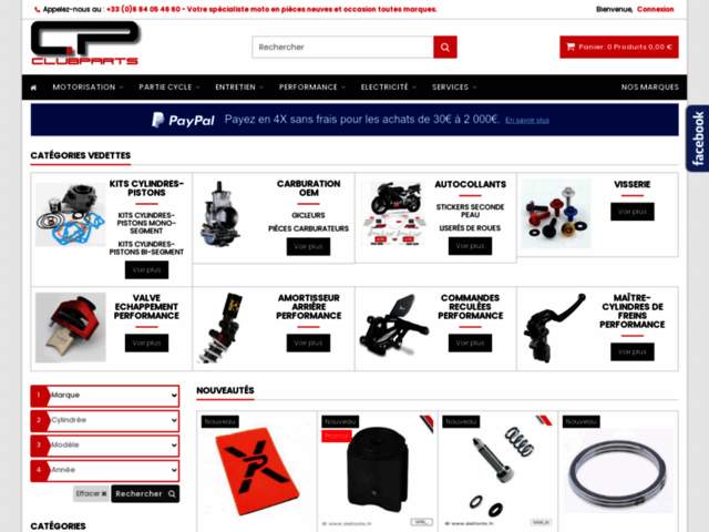 › Voir plus d'informations : CLUBPARTS