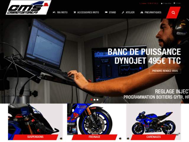 › Voir plus d'informations : CMS Motostore