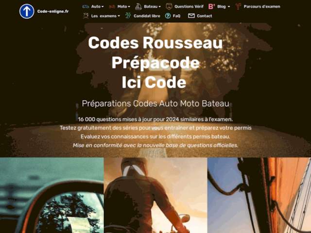 Code-Enligne.fr - Pass Rousseau Auto & Motorcycle